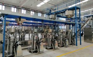 Large Oil Production Line